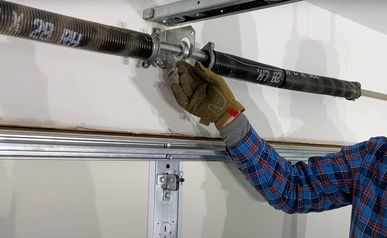 Garage door spring repair service performed by Dublin Garage Door Repair